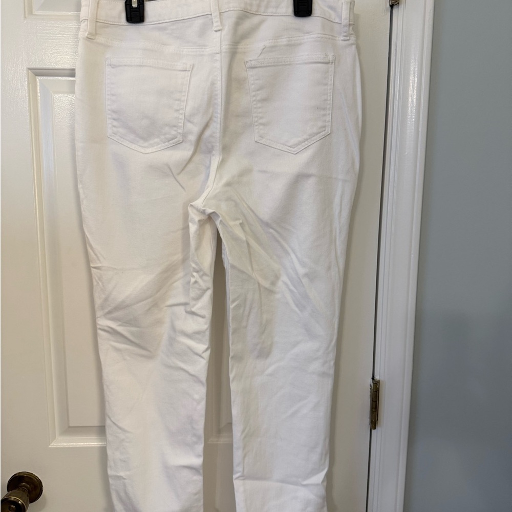 Chico’s White Cropped Jeans - Picture 3 of 5